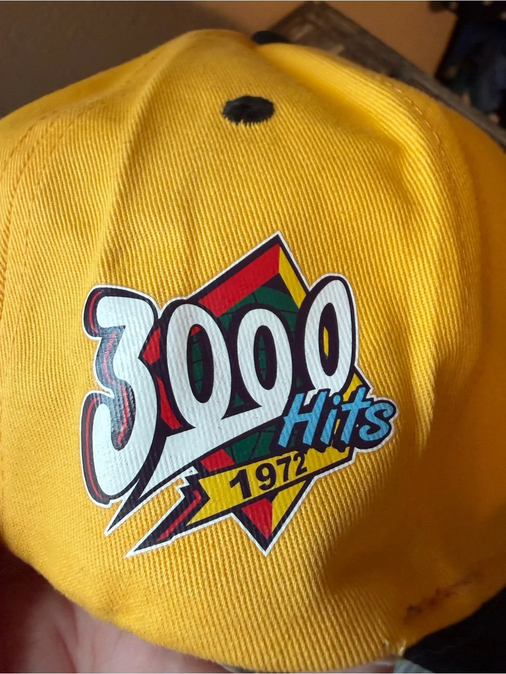 Piratas Snapback Cap in Yellow and Black